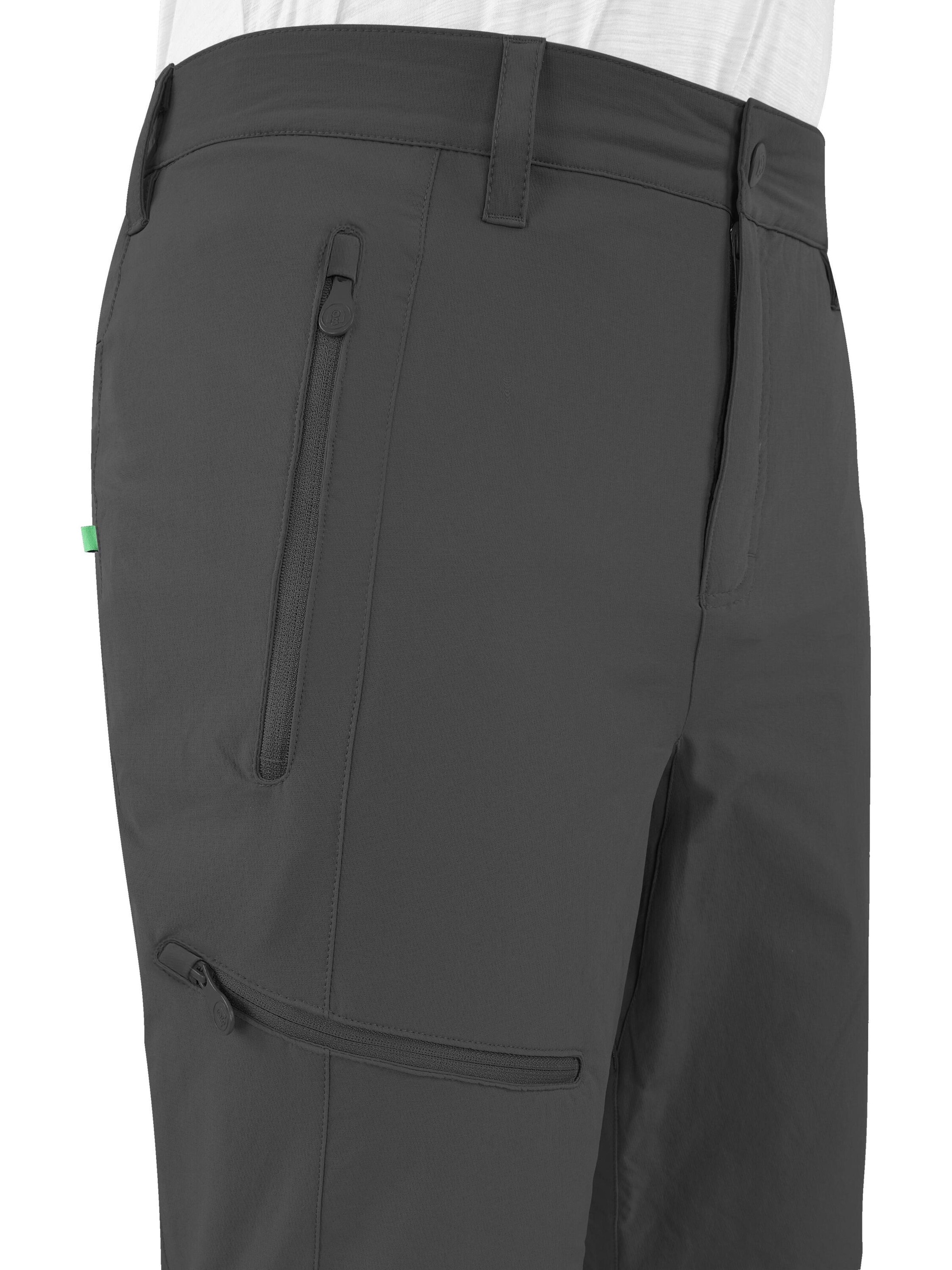 normani Regular Outdoorhose 'Basin' in Schwarz