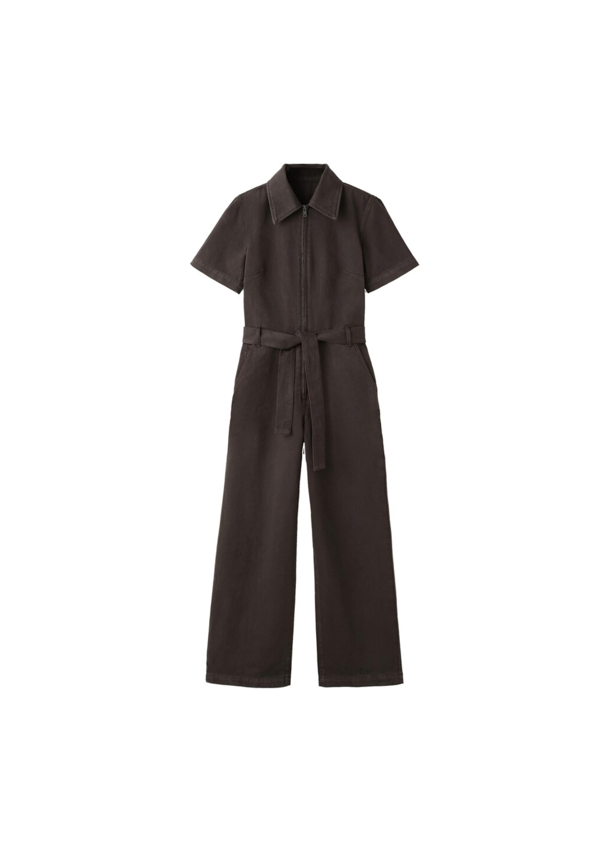 MANGO Jumpsuit 'Milly ' in Brown: front