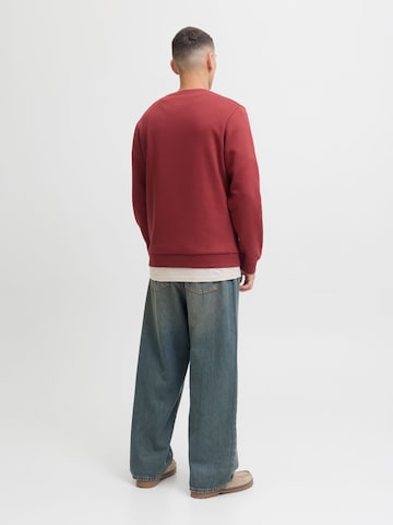 JACK & JONES Sweatshirt 'X-Mas' in Red