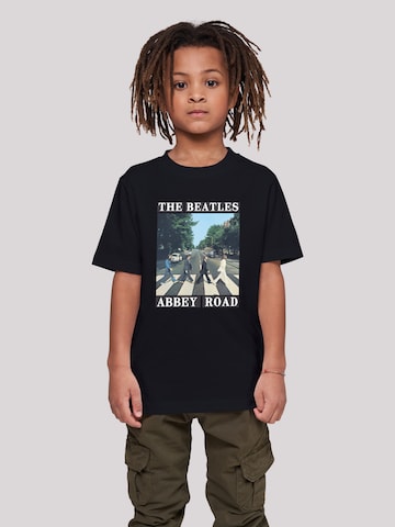 T-Shirt 'The Beatles Band Abbey Road' F4NT4STIC en noir : devant