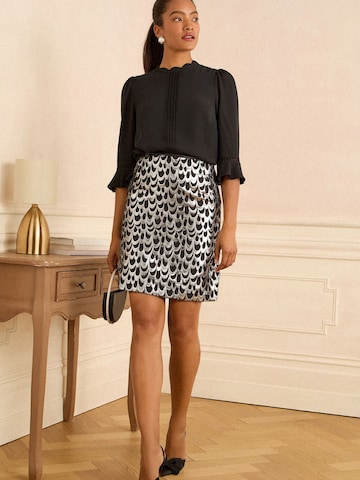 love & roses - Falda en plata