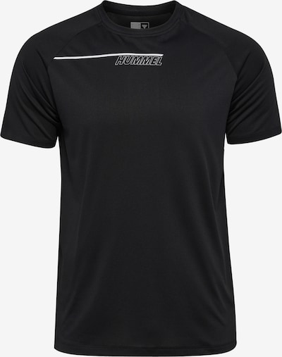 Hummel Functioneel shirt 'Court' in de kleur Zwart / Wit, Productweergave