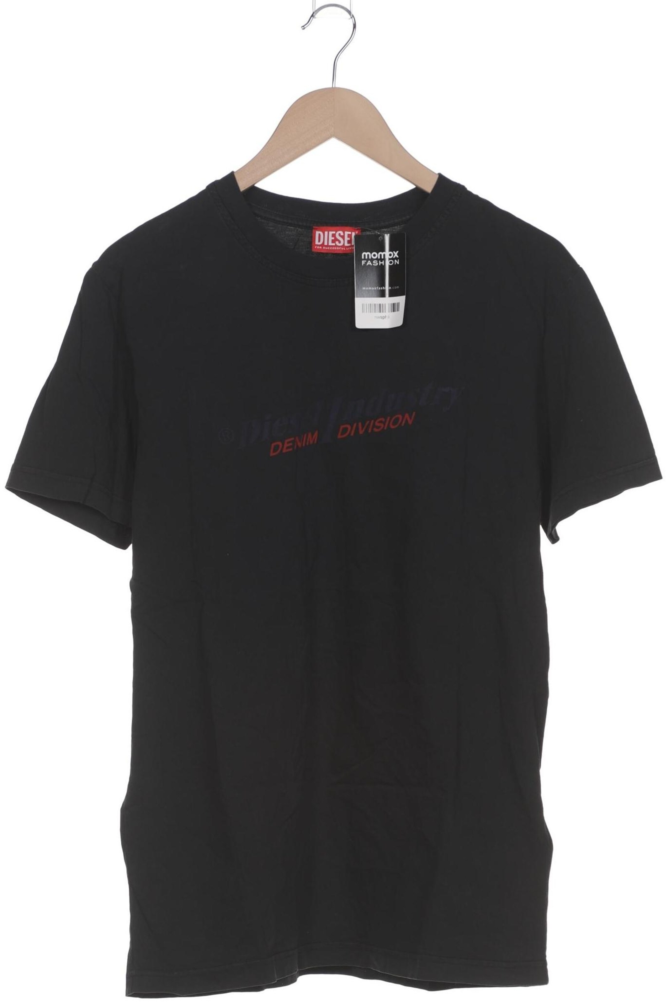 DIESEL T-Shirt L in Schwarz: Vorderseite