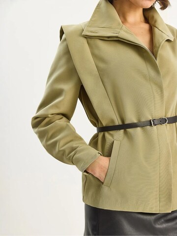 Veste mi-saison Bianco Lucci en vert