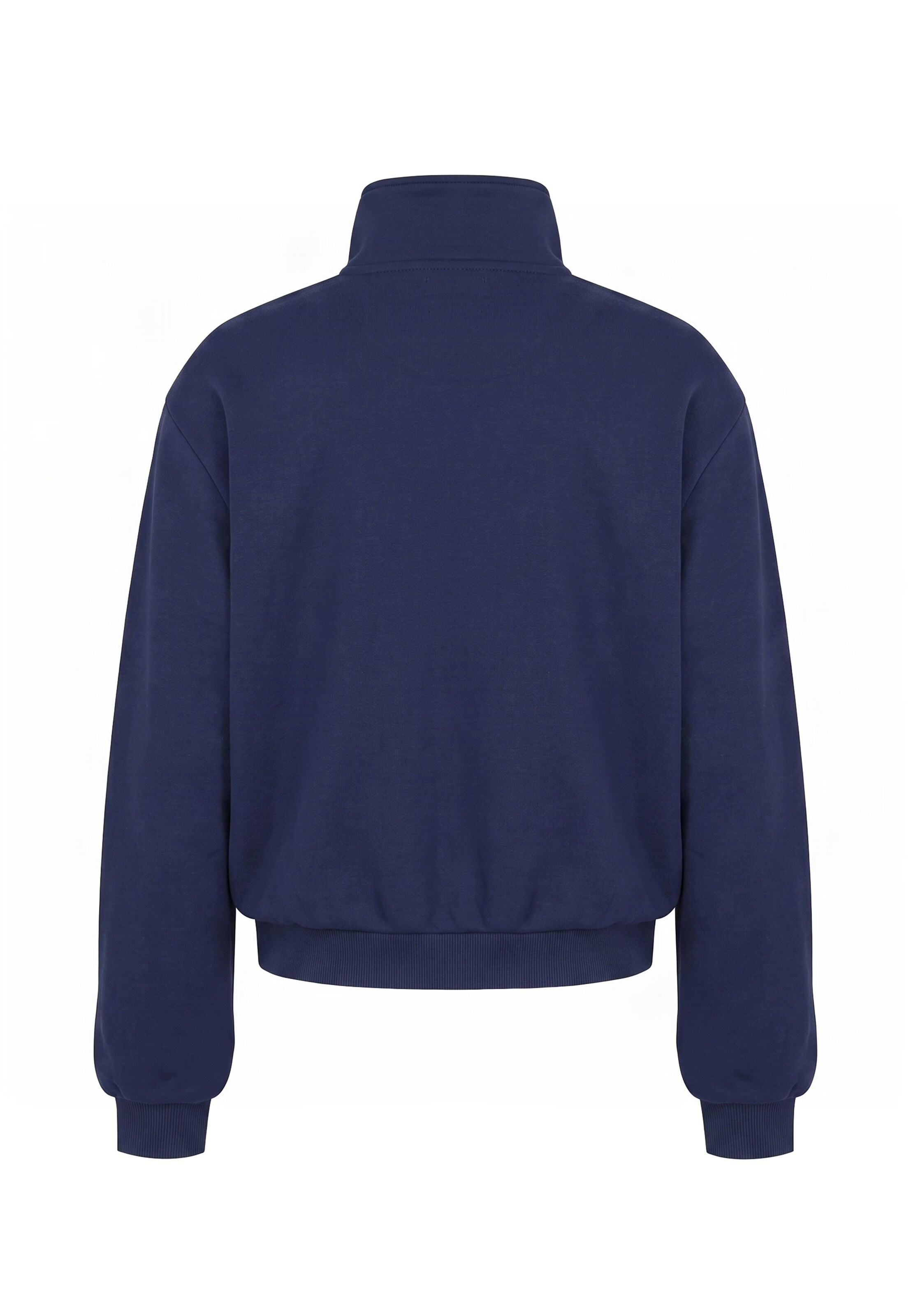 Urban Classics Sweatshirt in Blauw: terug