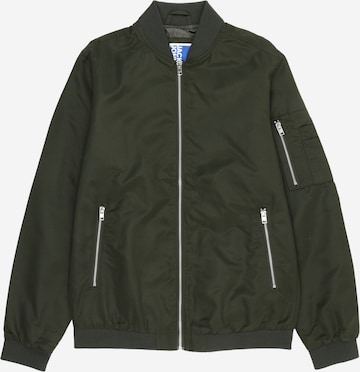 Jack & Jones Junior Between-season jacket 'RUSH' in Green: front