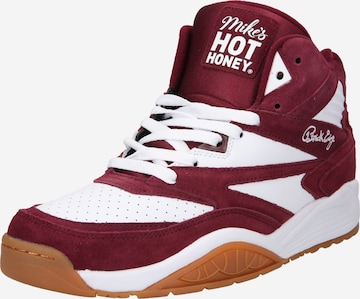 Patrick Ewing Sneakers hoog 'SPORT LITE X MIKES HOT HONEY' in Rood: voorkant