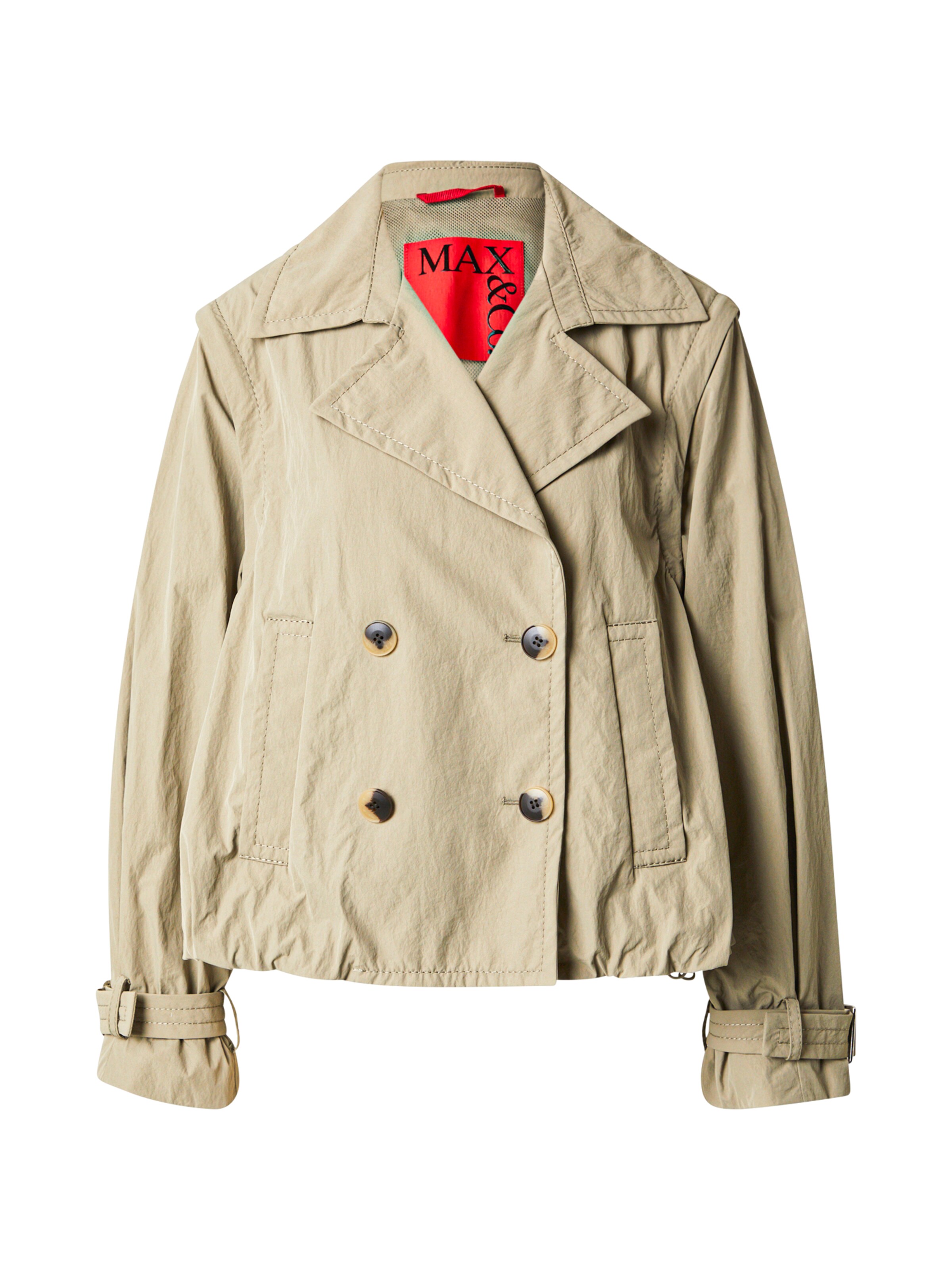 Geacă de primăvară-toamnă 'ROMEO' de la MAX&Co. pe verde: față