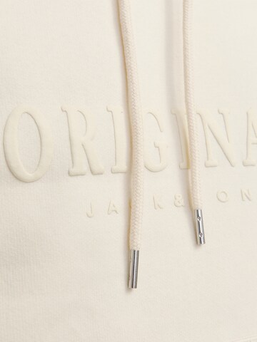 balta JACK & JONES Megztinis be užsegimo 'JORFREDERIKSBERG'