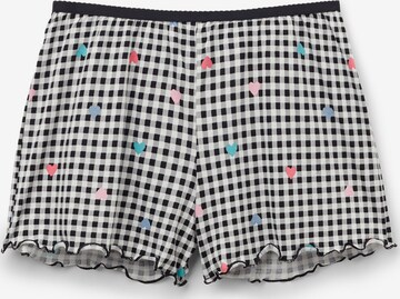 Tezenis Pajama Pants in Black: front