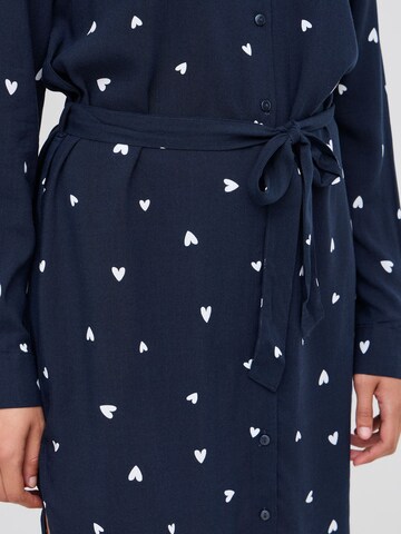 ICHI - Vestidos camiseiros ' VERA ' em azul
