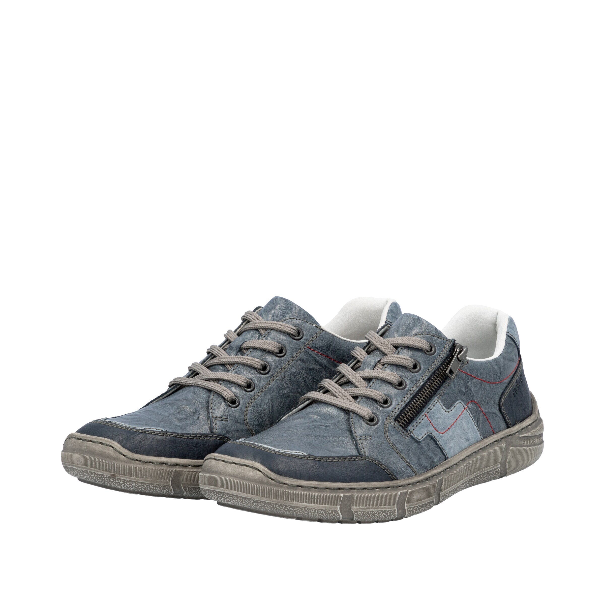 Rieker Schnürschuh in Blau