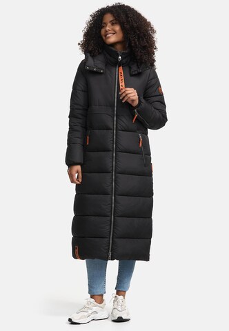 Cappotto invernale di NAVAHOO in nero: frontale