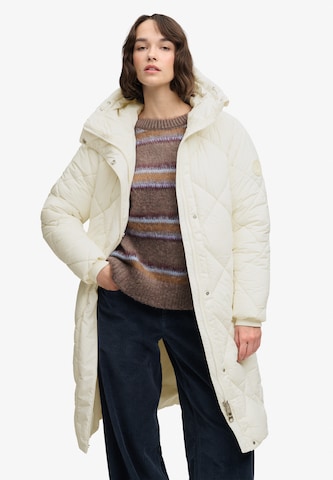 Superdry & Co Wintermantel in Wit: voorkant