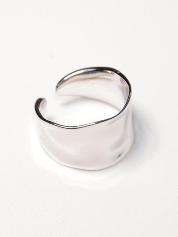 ARS-ARGENTI Ring '#012 NO SAINT' in Silver: front