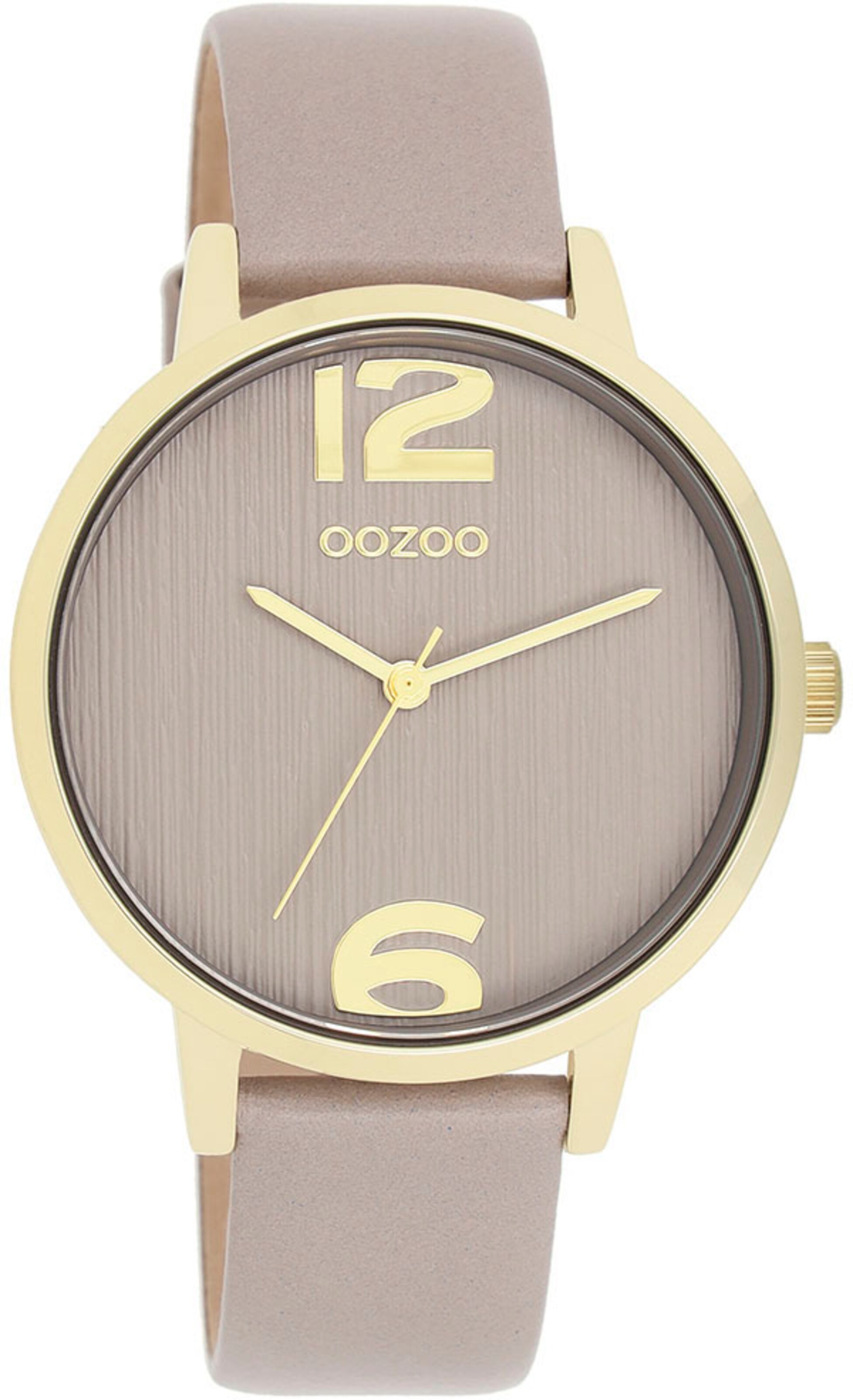 OOZOO Analog Watch in Grey: front