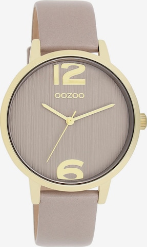 OOZOO Analog Watch in Grey: front