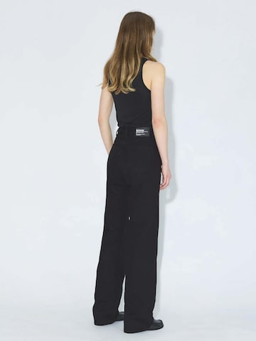 Dr. Denim Regular Jeans 'Echo High Straight' in Black