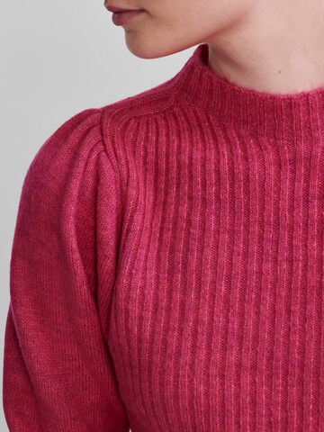 PIECES Sweter 'Ana' w kolorze czerwony