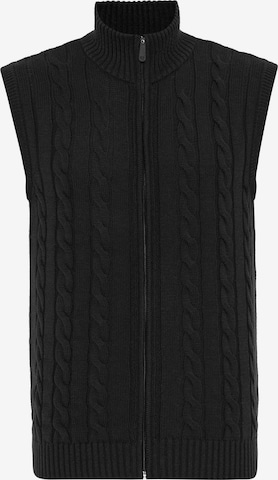 Felix Hardy Vest in Black: front