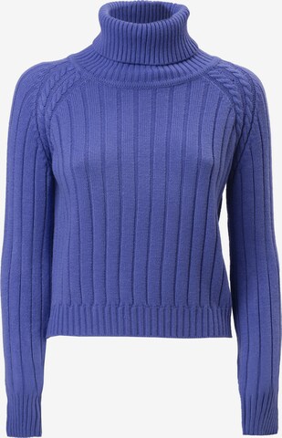 Pullover di Influencer in blu: frontale