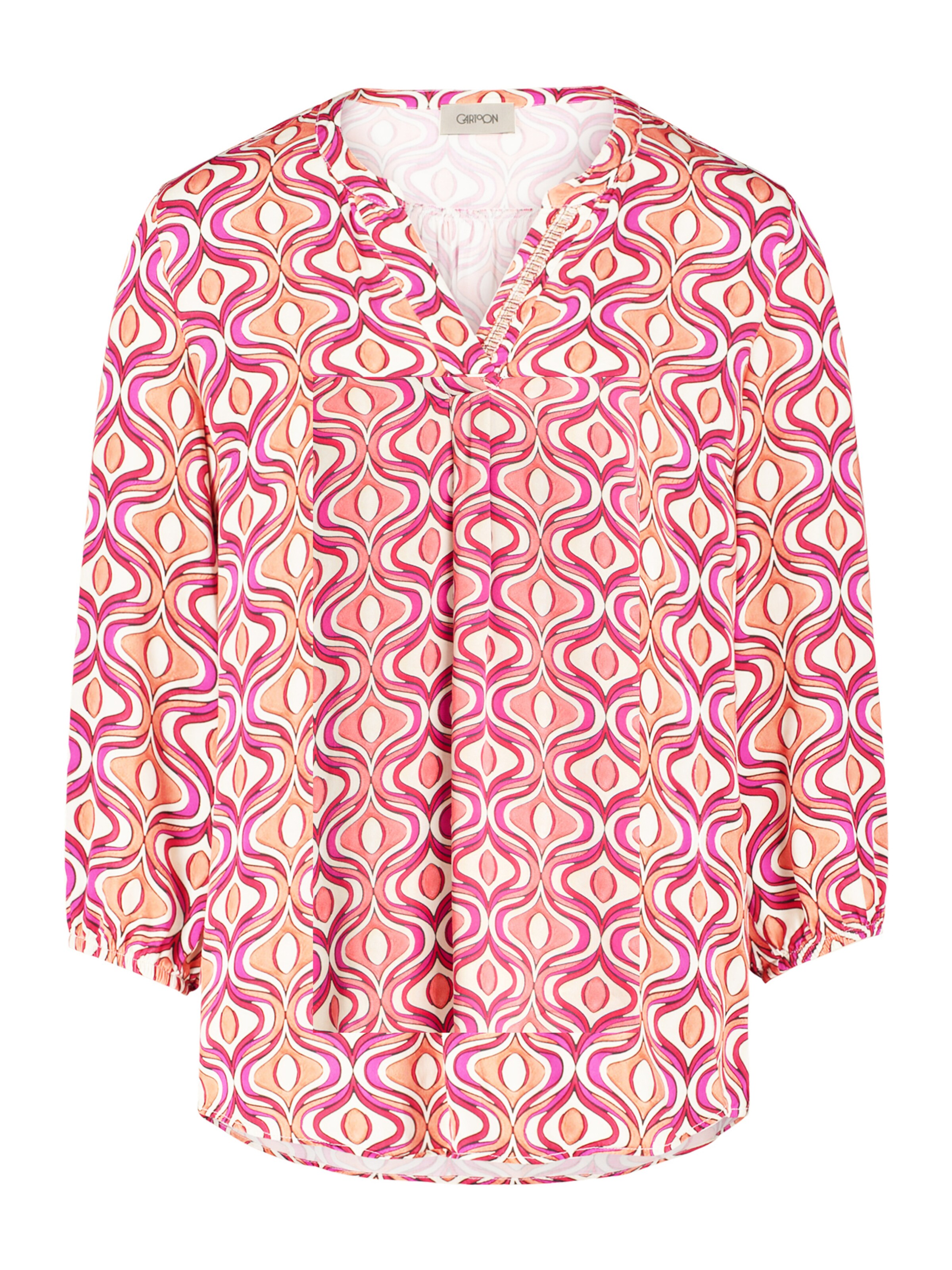 Chemisier Cartoon en rose : devant