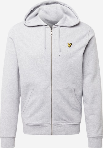 Lyle & Scott Sweatjacke in Grau: predná strana