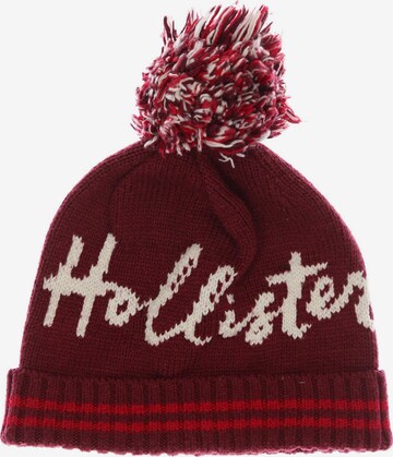 HOLLISTER Hat & Cap in One size in Red: front