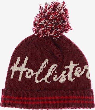 HOLLISTER Hut oder Mütze One Size in Rot: predná strana