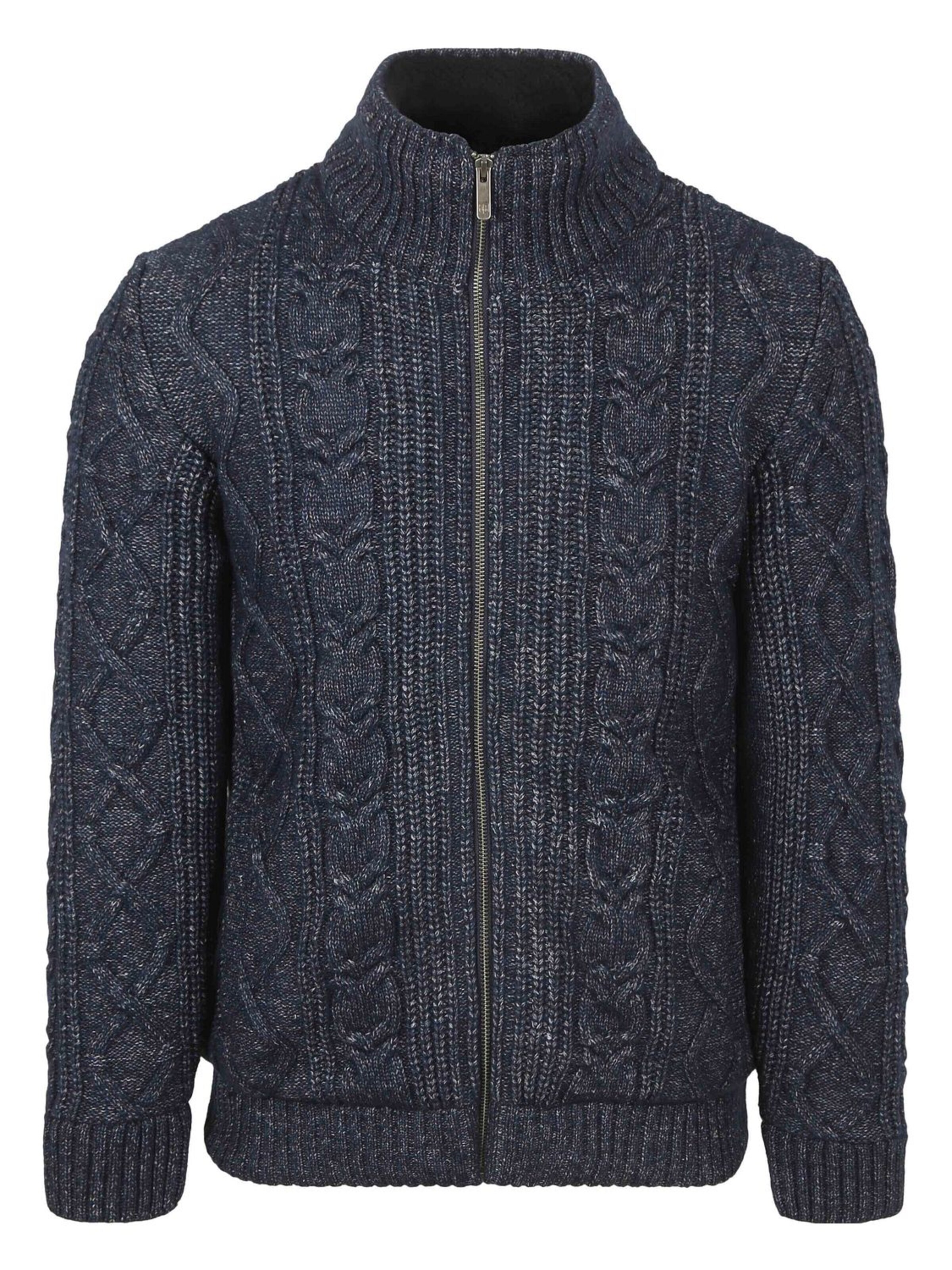 State of Art Knit Cardigan in Blue: front