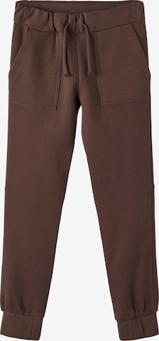 NAME IT Tapered Pants 'SEMIL' in Brown: front