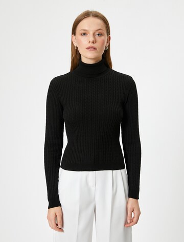 Koton Sweater in Black: front