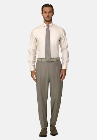 Boggi Milano Overhemd in Beige: voorkant