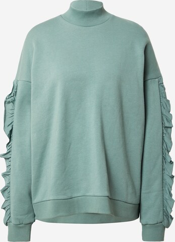 Sweat-shirt 'Orchid' florence by mills exclusive for ABOUT YOU en vert : devant