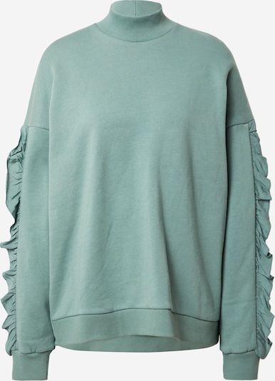 florence by mills exclusive for ABOUT YOU Sweat-shirt 'Orchid' en vert foncé, Vue avec produit