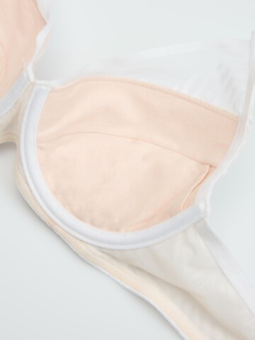 ESOTIQ - Push-up Sujetador 'Nacre' en beige