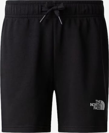 Regular Pantalon 'THE NORTH FACE kids TEEN SIMPLE DOME LT SHT PANTALOCINO' THE NORTH FACE en noir : devant