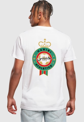 Mister Tee Shirt 'Habibi' in White: front