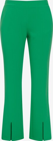 Ulla Popken Pants in Green: front