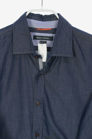 Marc O'Polo Button Up Shirt in L in Blue