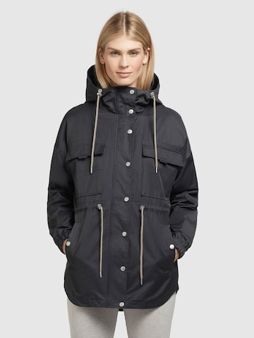 khujo Демисезонная куртка 'PRAYATA' в Серый: спереди