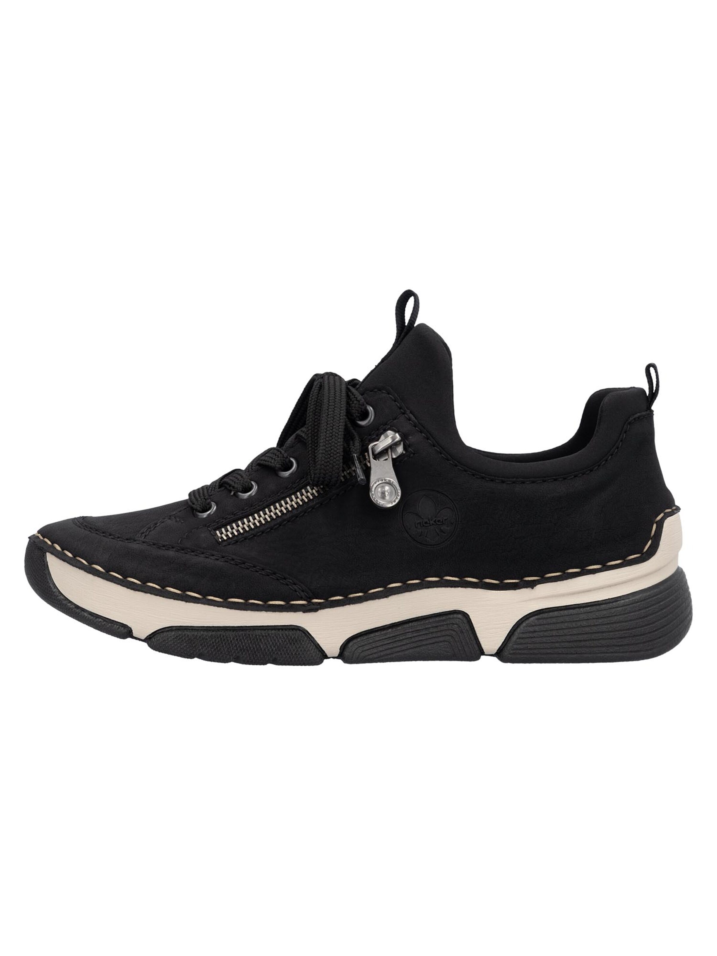 Rieker Sneaker low 'Basic'‌‌‌‌‌‌‌ in Schwarz: Vorderseite