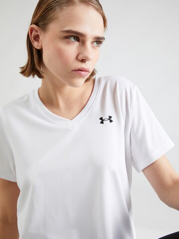 Maglia funzionale di UNDER ARMOUR in bianco