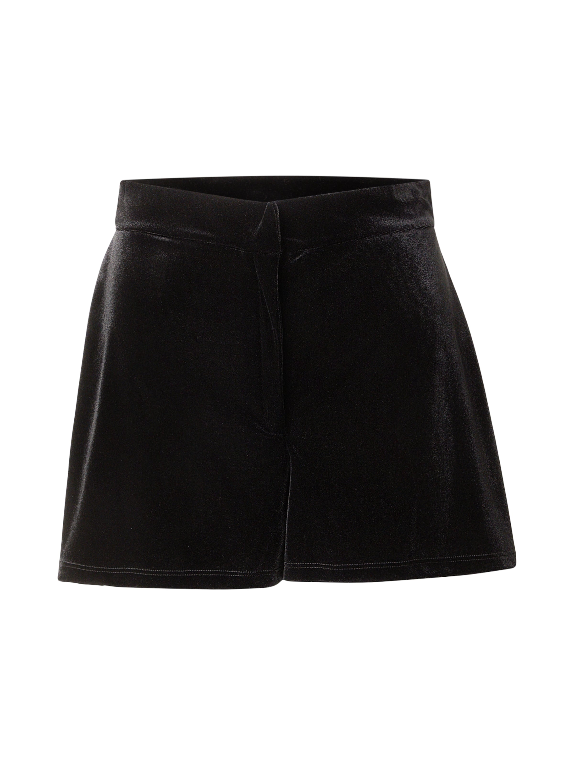 ABOUT YOU Regular Shorts 'Nataly' in Schwarz: Vorderseite