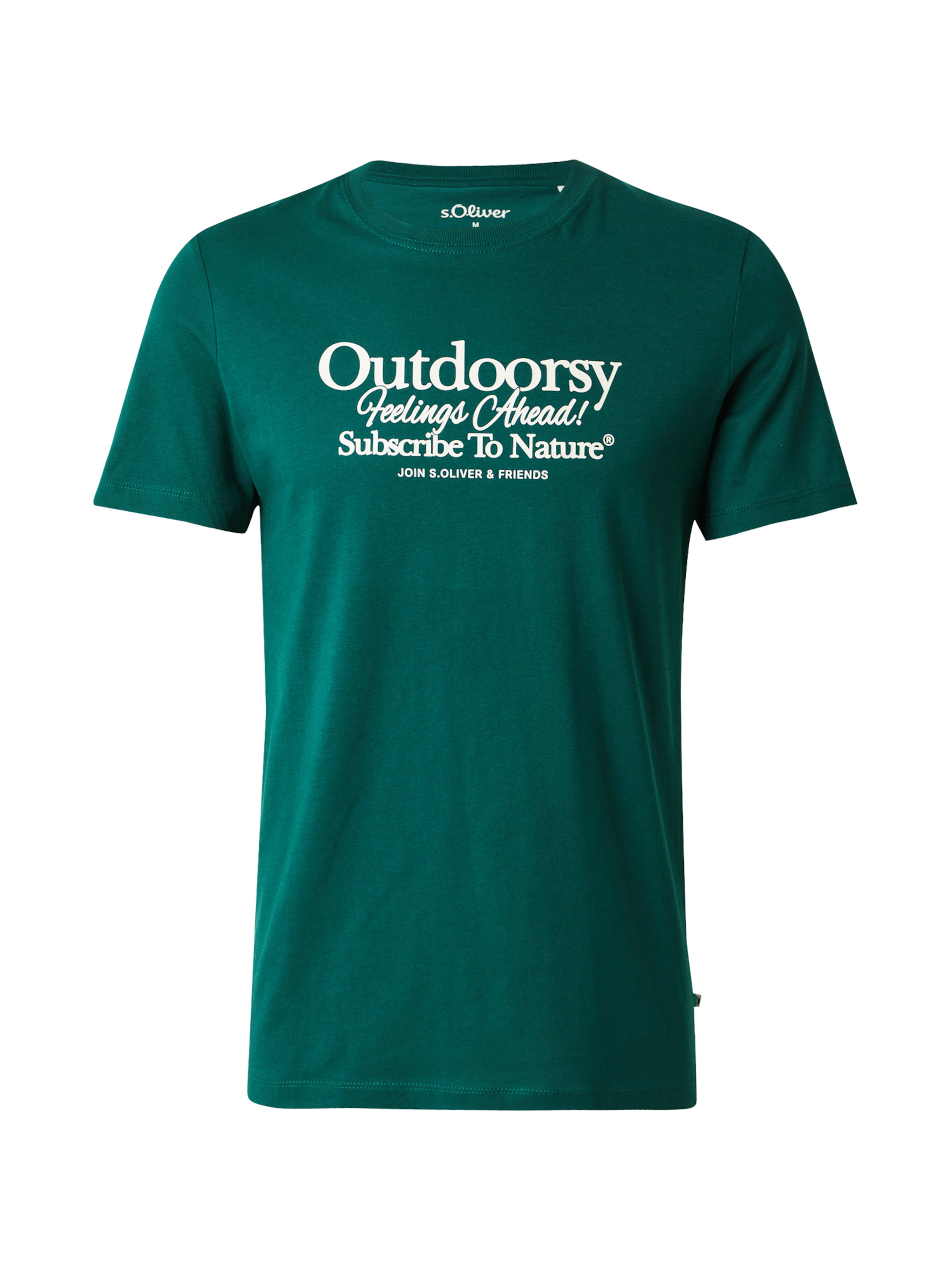s.Oliver Shirt in Green: front