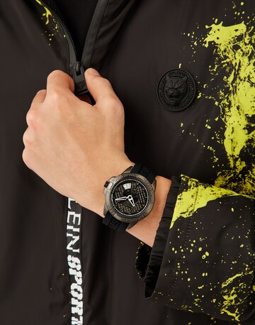 Plein Sport Analog Watch ' TOUCHDOWN ' in Grey: front