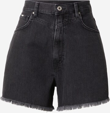 Jean 'RACHEL' Pepe Jeans en noir : devant