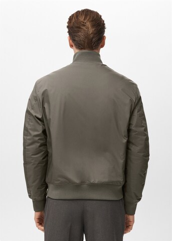 MANGO MAN Between-Season Jacket 'Ollie' in Green