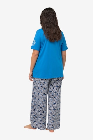 Ulla Popken Pyjama in Blauw