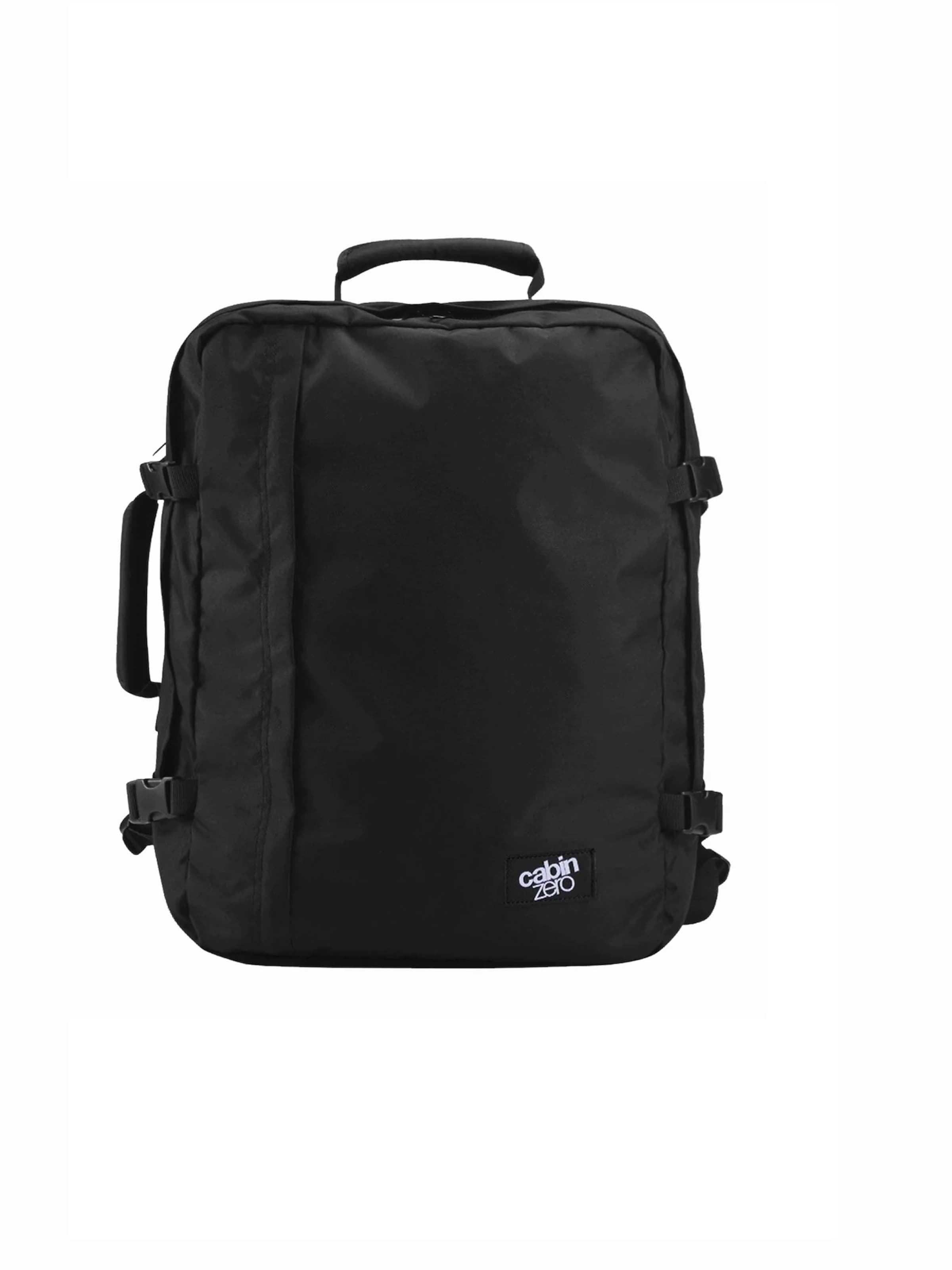 cabin zer Rucksack 'Zaino'‌‌‌ in Schwarz: Vorderseite